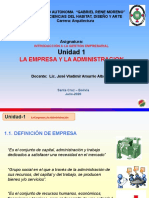 Unidad 1: La Empresa Y La Administracion