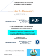 1 Políticas de La Ed en Un Mundo Complejo PDF