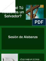 1 Porque Tu Necesitas Un Salvador PDF