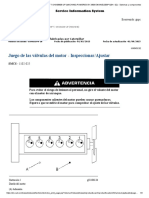 Juego de Las Válvulas Del Motor 3306 Caterpillar