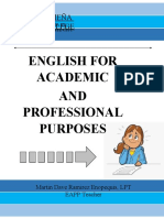 English For Academic and Professional Purposes Chapter 1-3 Module