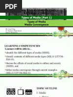 3.MIL 4. Types of Media (Part 1) - Types of Media and Media Convergence