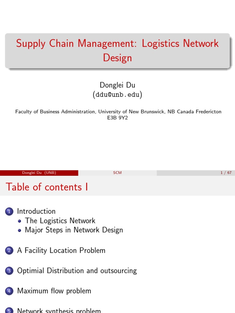Lec5 PDF | PDF | Logistics | Applied Mathematics