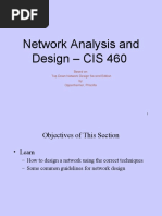 Network Analysis and Design - CIS 460: Based On: Top Down Network Design Second Edition By: Oppenheimer, Priscilla