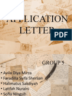 Application Letter-Group 5