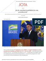 Cabe controle de constitucionalidade do veto presidencial_ - JOTA Info.pdf