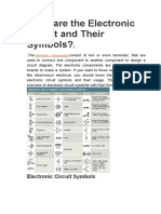 What Are The Electronic Circuit and Their Symbols