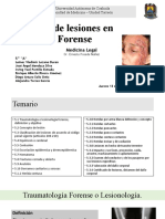 5 Estudios de Lesiones en Medicina Forense 2018