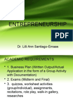 Entrepreneurship: Dr. Lilli Ann Santiago-Emaas