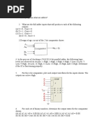 Tutorial 4 - 1