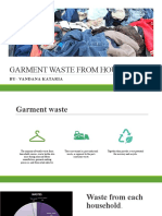 Garment Waste From Household