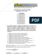 092_Resolução da Prova da Escola Naval 2009