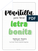 LETRA BONITA (Roos - Notes) PDF