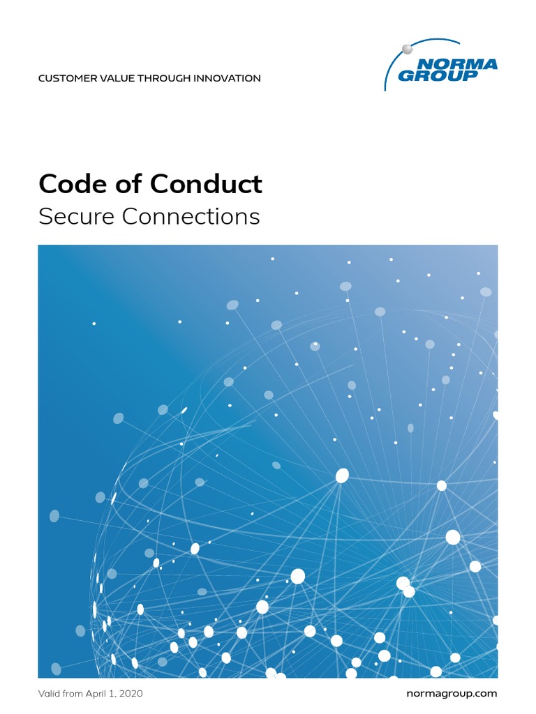 Code of Conduct: Secure Connections | PDF | Information Security ...