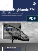 Mbeya Highlands FM: Leverging Media For More! Sustainable Radio, Diverse Income Channels and Franchising