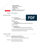 Oil Engineer CV - 29 Years Experience