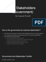 Government as an External Stakeholder