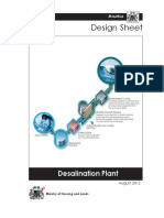 Design Sheet: Desalination Plant