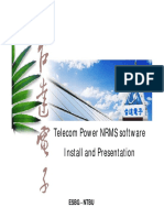 Telecom Power NRMS Software Install and Presentation