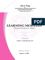 Module 1 - 1st Week (PE3) PDF