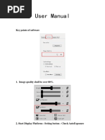 User Manual: Key Points of Software