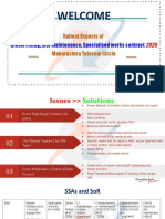 Diesel Filling, Site Maintenance and Specialized Works Contract for Maharashtra Telecom Circle