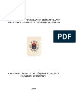 Catalogul Cartilor Pe Domenii 2017 PDF