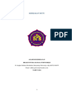 Kebijakan Mutu Akbid PWR PDF