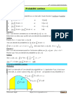 Cours Math - Probabilité Continue - Bac Math MR Dhaouadi Nejib WWW - Sigmaths.co - CC