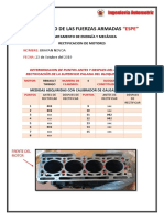 Puntos de Rectificacion en El Bloque