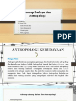 Konsep Budaya Dan Antropologi