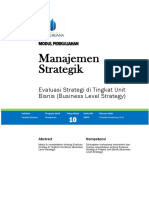 Modul Manajemen Strategik S1 Ke 11 PDF