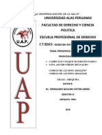 Principios Registrales Que Inspiran El Derecho Registral Peruano PDF