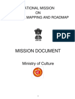 Mission Document: National Mission ON Cultural Mapping and Roadmap