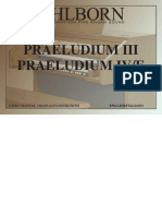 Praeludium Iii Praeludium Iv/E: User'S Manual / Manuale D'Istruzioni