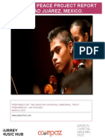 Music For Peace Project Report Ciudad Juárez, Mexico