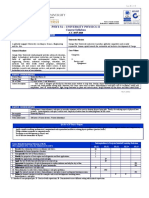 Phys 31 - University Physics Ii Course Syllabus: University Vision University Mission