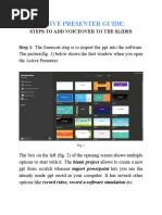 Active Presenter Guide