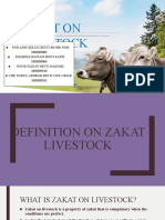 Zakat On Livestock