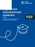 A Guide For International Students: Bachelor'S Degree Course Applications and Admissions at Haw Hamburg