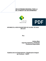 Informe Anual de Calidad Del Agua Dic 2010