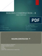 Building Construction 2nd Year Final Portflio