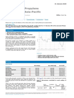 Propylene (Asia-Pacific) 31 Jan 2020