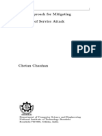 An Approach For Mitigating Denial of Service Attack PDF