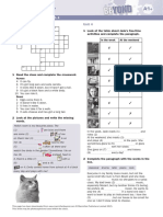 Extra Vocabulary: Extension Units 3 & 4