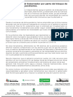 Carta Intendentes