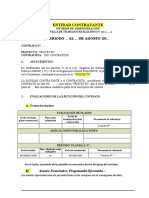 Formaro Informe Administrador