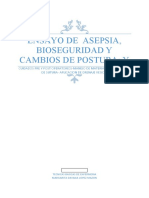 Técnicas básicas de enfermería: asepsia, curación de heridas, cuidados pre y postoperatorios y sondaje vesical