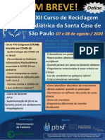 Curso de Reciclagem Pediátrica - Santa Casa SP - Agosto 2020