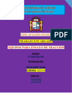 Equipos para Ensayo de Traccion-Melvin Ramos Zapana PDF